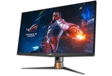 华硕ROG首款DP2.1接口显示器发布:无压缩4K 160Hz画质 - v2ra小站