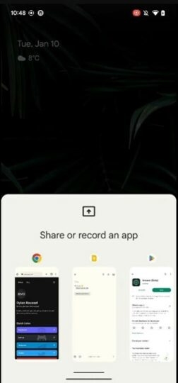Android 13测实用新功能:可仅针对特定应用录屏 - v2ra小站