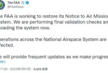 联邦航空局出现系统故障:美国所有航班都已停飞 - v2ra小站