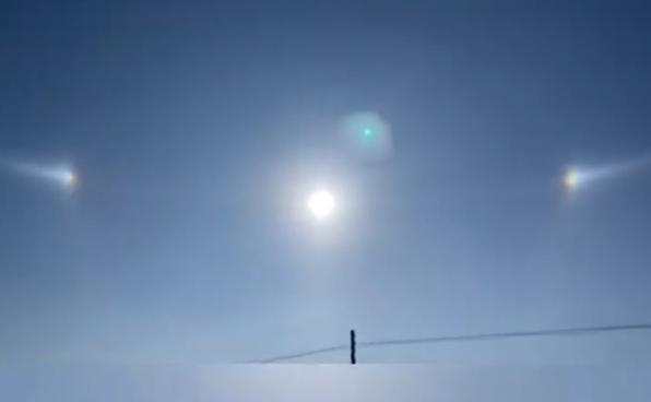 辽宁上空惊现“三个太阳”幻日奇观 手机拍下罕见一幕:专家揭秘成因 - v2ra小站